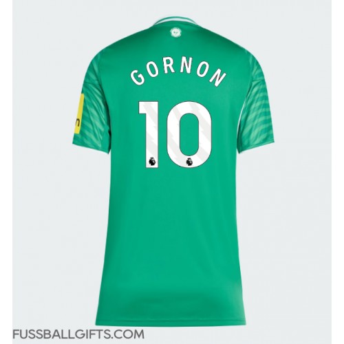 Newcastle United Anthony Gordon #10 Fußballbekleidung Auswärtstrikot Damen 2025-26 Kurzarm